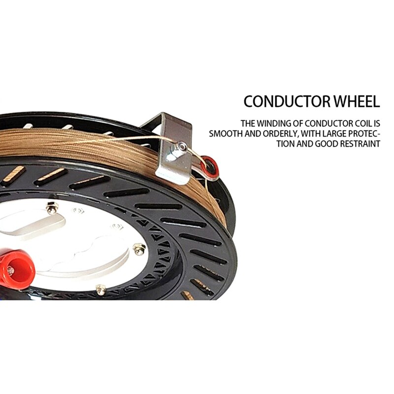 High Crystal Kite Wheel 22cm Kite Wheel with 500M Kite Line Outdoor Sports Flying Tools