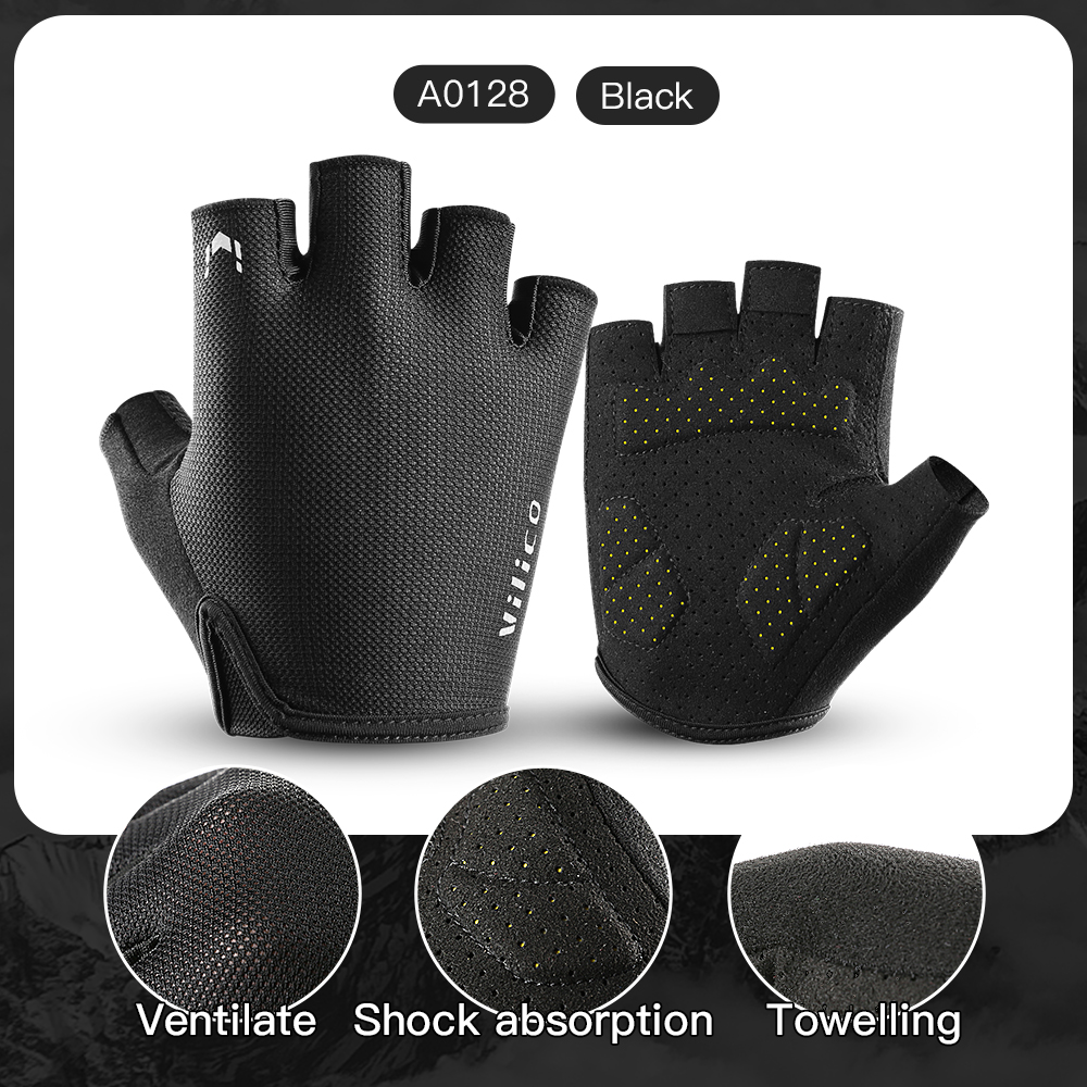 Sports Fitness Gloves Equipment Non-slip Handguards Gym Gloves Bench Press Barbell Fitness Protective Gear: black / M