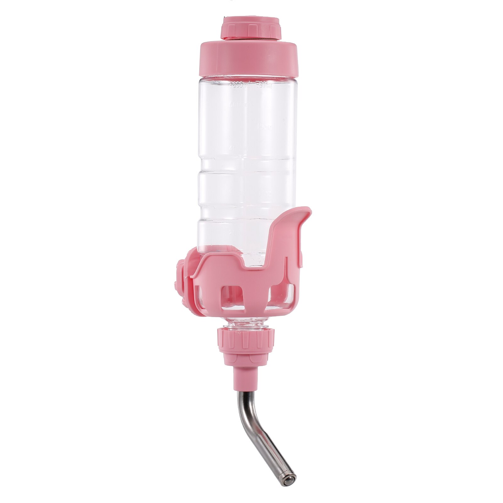 Dog Water Dispenser for Cage Dog Water Bottle for Crate 600ml Pet Water Fountain Automatic Pet Water Dispenser Dog Product: P