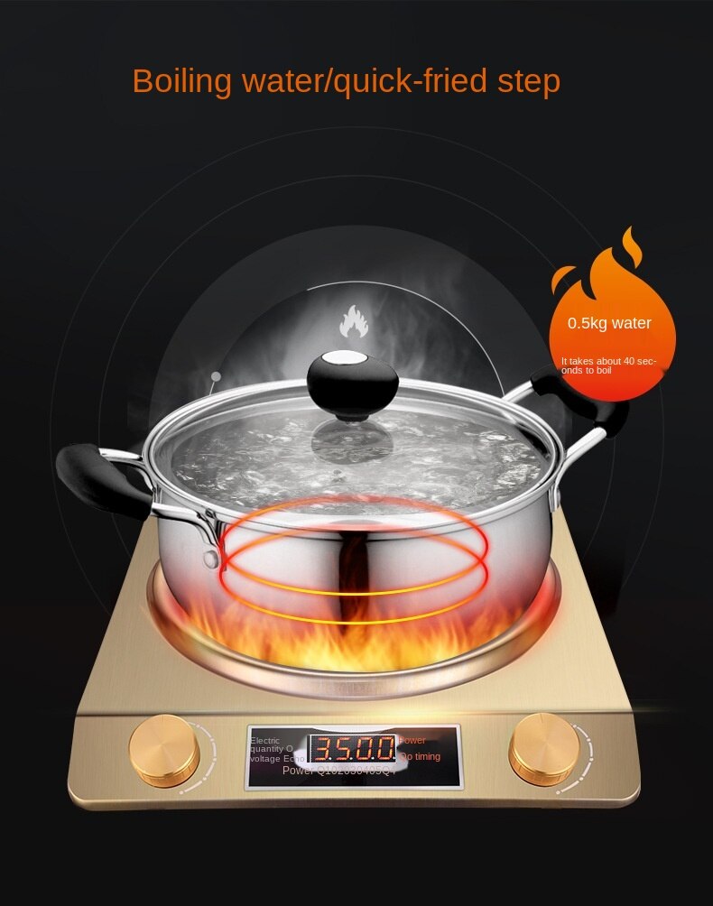 Induction cooker household frying high power 3500W energy saving cooker electromagnetic cooker