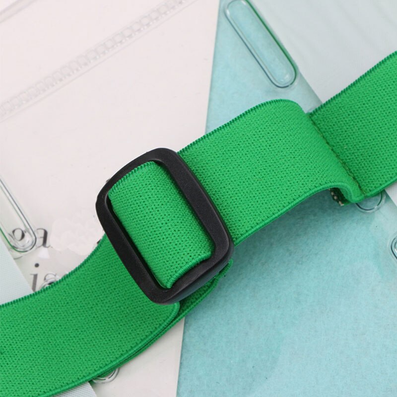 1pc elastyczne ramię zespół uchwyt na identyfikator zdjęcie opaska etui na karty kredytowe przenośna przezroczysta karta pcv organizator wysokiej jakości