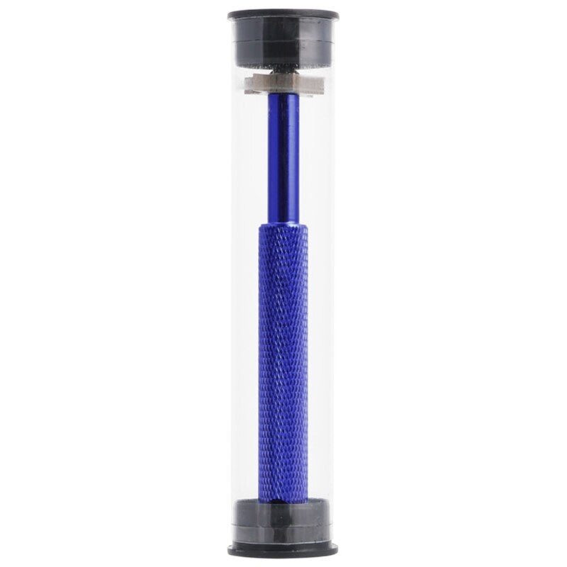 6- bladige golfijzer & wedge clubbladgroefslijper, reiniger voor vu-vierkant: Blauw