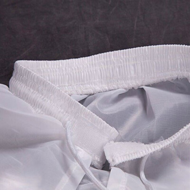 White Short Girls Wedding Petticoats Three Layers Lace Edge Tulle Boneless Petticoat Simple Mini Underskirts For Children Ruffle