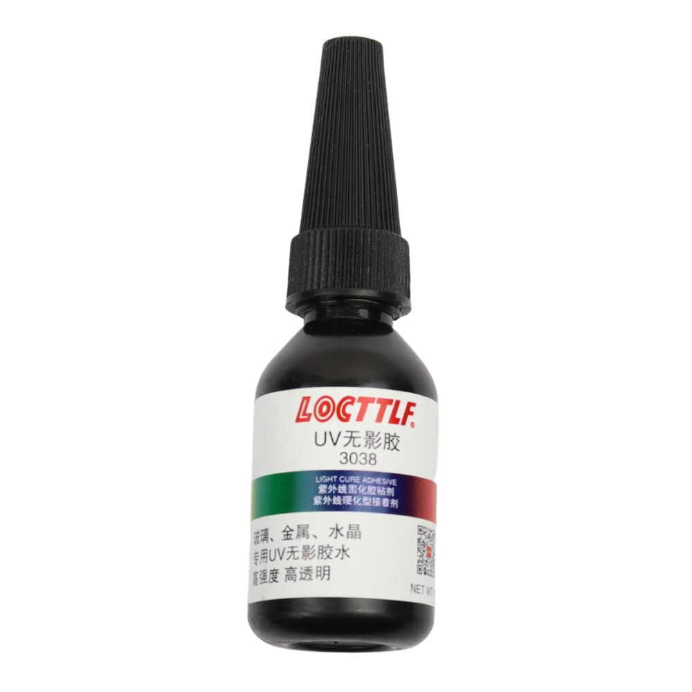 Pegamento UV transparente sin sombras, cristal, plástico viscoso, Metal, acrílico, adhesivo ultravioleta rápido, LOCTTL 3018 3038 3068, 10ML: Verde