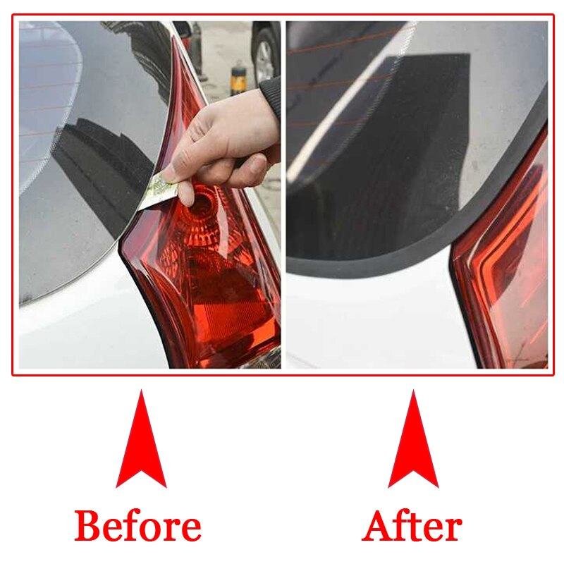 Tiras de sellado Exterior para coche, 2M, pegatina a prueba de polvo, aislamiento acústico, protección contra huecos de ventana automática, Protector de tira de sellado para coche