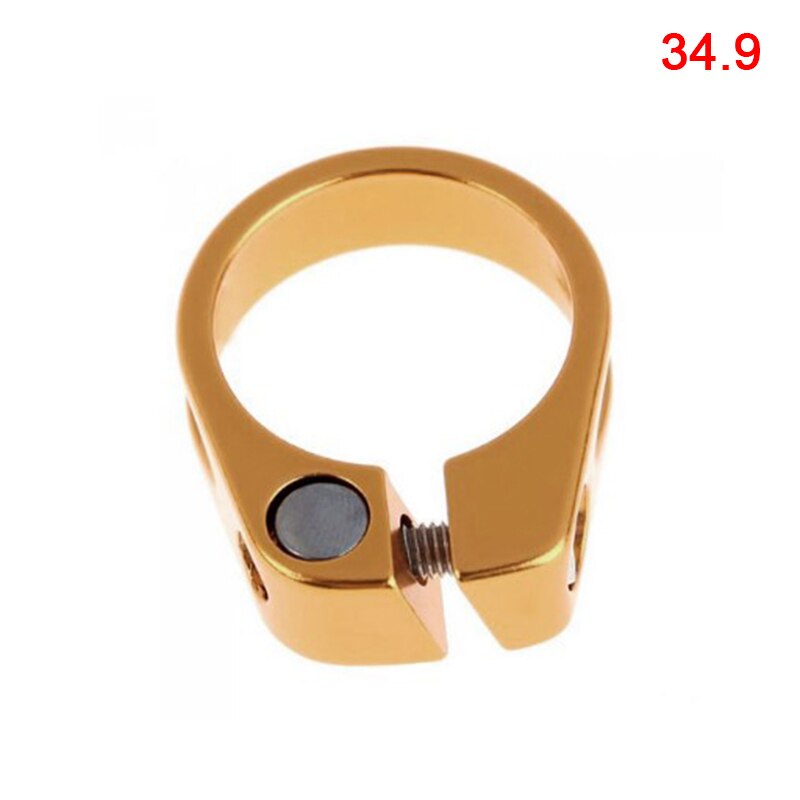 Aluminiumlegering fiets zadelpenklem 31.8/34.9mms fietsonderdelen fiets zadelpen buisklem mtb mountainbike racefiets zadelklemmen: Ywod 12- gd -34.9