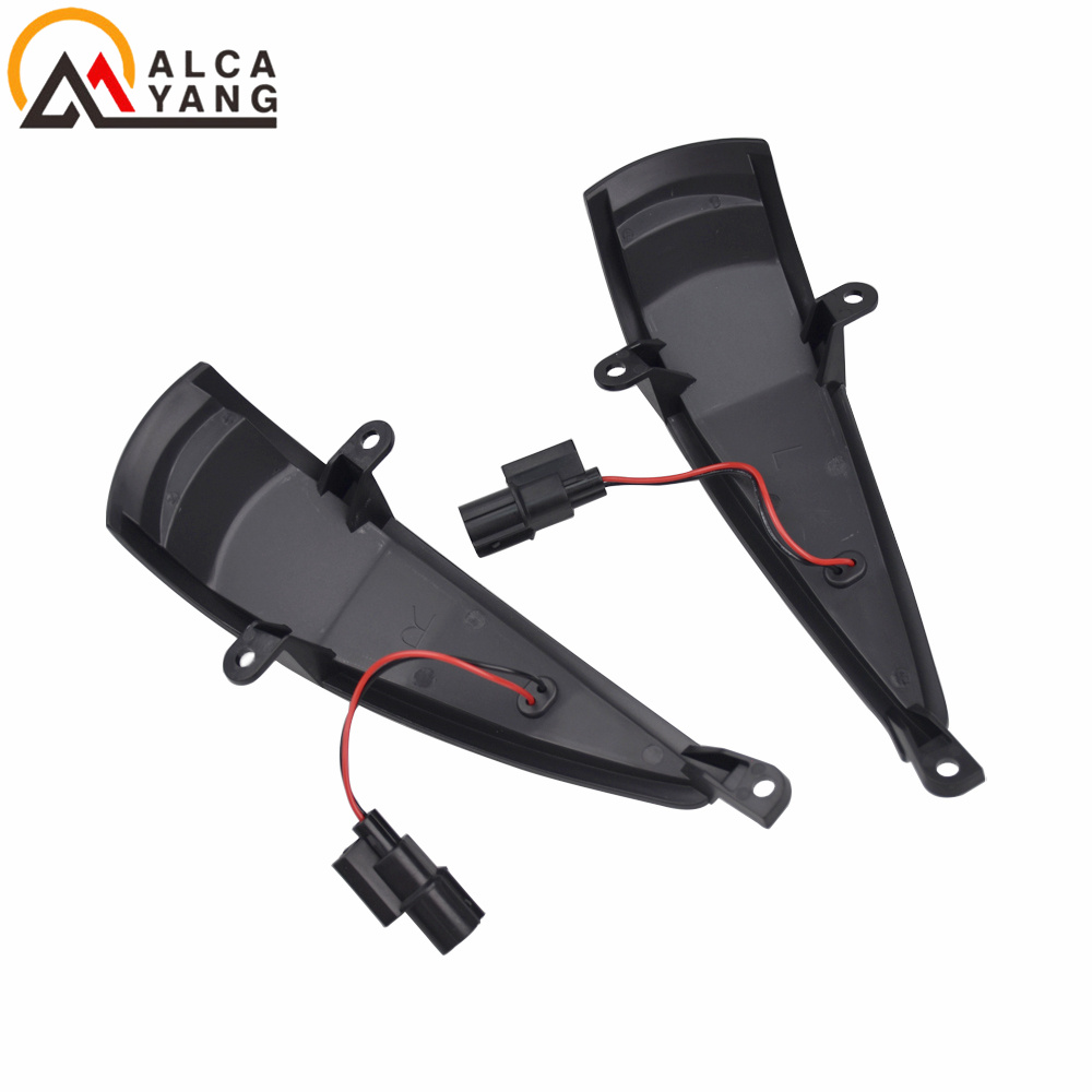 2X Dynamiczny kierunkowskaz LED Lusterko boczne do Hondy Civic 8 MK8 Hatchback 3D 5D 2006 2012 FN2 FN FK