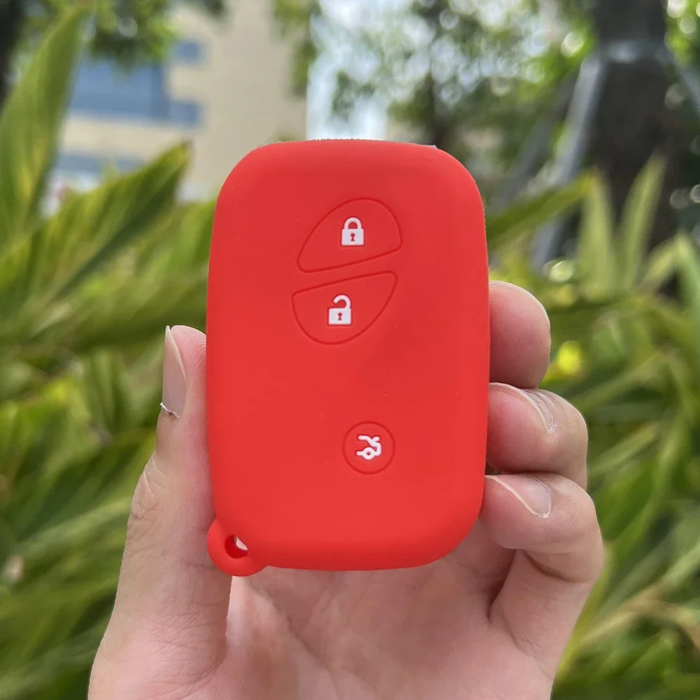 3 pulsanti accorto macchina Imbrogliare chiave coperchio Astuccio accessori per la protezione della pelle per BYD F3 F0 L3 G3 S6 E6 M6 S7 portachiavi remoto con ingresso senza chiave: verde