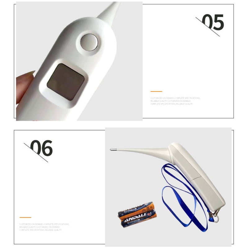 for Smart Pet Thermometer Livestock Thermometer Fast Digital Veterinary Thermometer for Dog Horse Cattle Pigs Birds Shee B03E