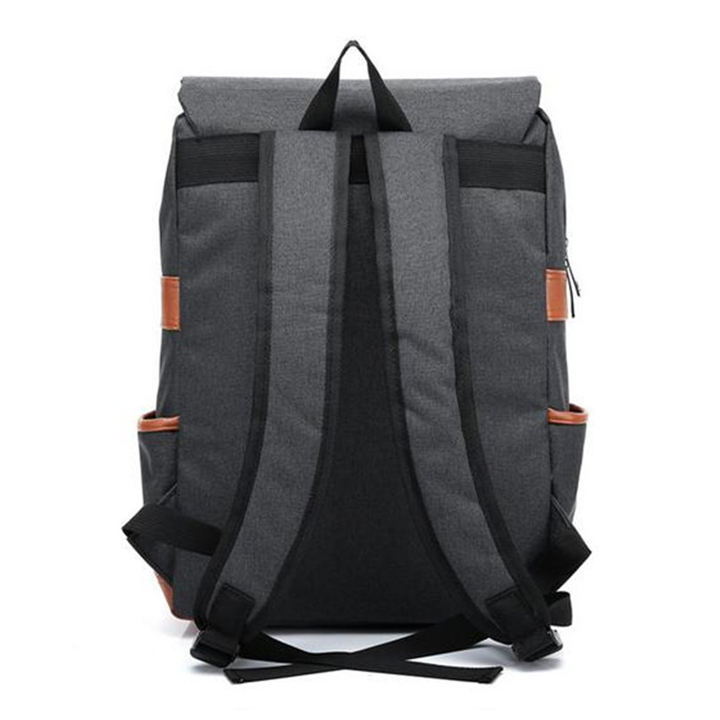 Canvas Daily Backpacks for Laptop Large Capacity Computer Bag Casual Student School Bag packs Travel Rucksacks