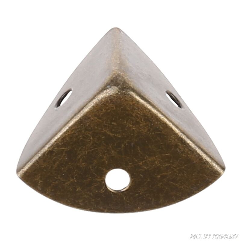 Metal Corner Protector Antique Bronze Suitcase Cabinets Edge Safety Guard for Box Shelf Bracket N27 20