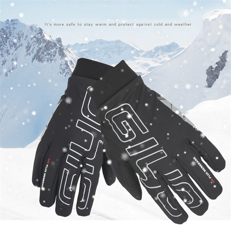 Giyo S-04 Winter Waterdichte Handschoen Winddicht Handschoenen Voor Mountainbike Road Fiets Pluche Voor Warmte Fietsen Apparatuur