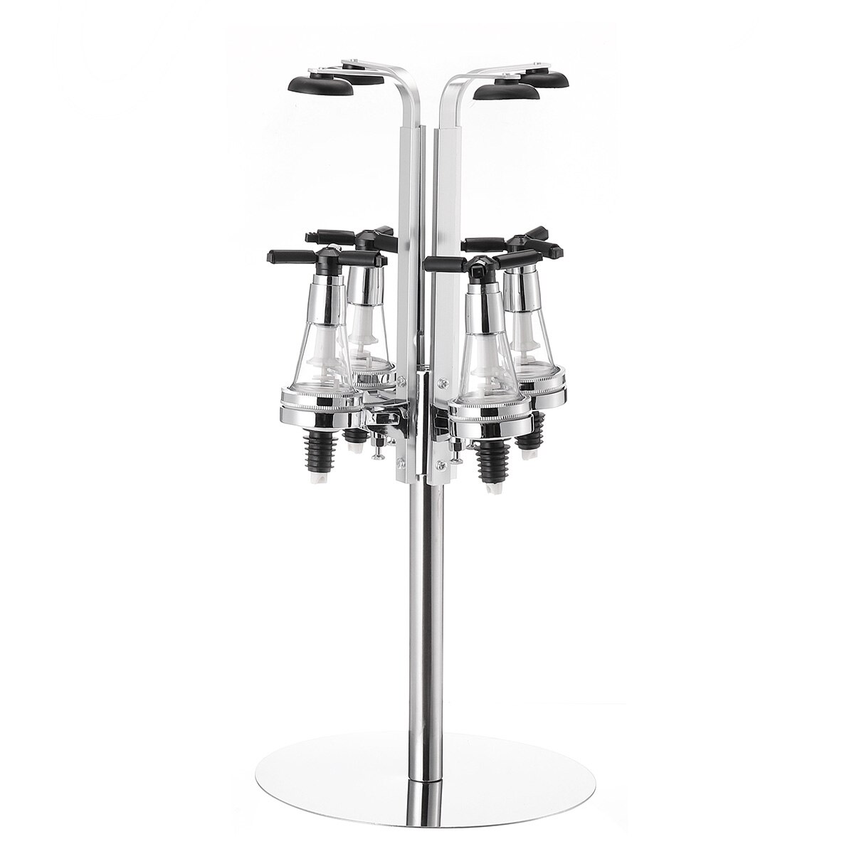 Bureau monté 4 Station distributeur d'alcool barre majordome distributeur de vin alcool bouteille distributeur boire verseur barre accessoires