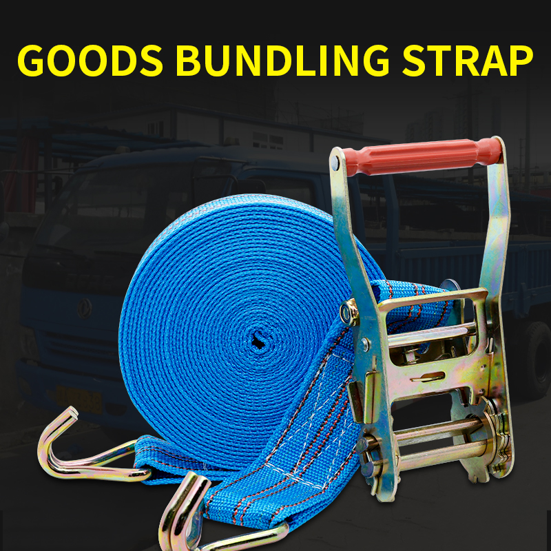 Truck Binding Strap Tightener Small Ratchet Tightener Self-Locking Rope Tightener Cargo Packing And Fixing Strap Airplane Strap
