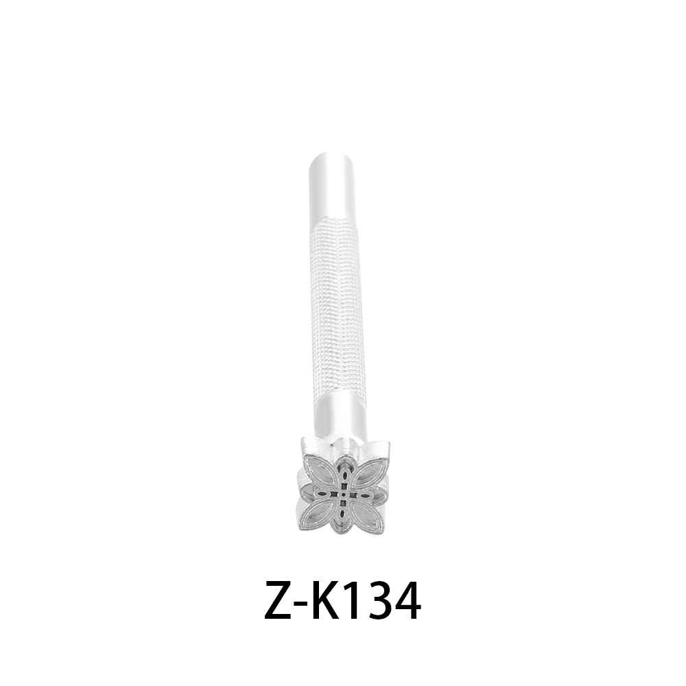 Metal Leather Working Saddle Making Tools Carving Leather Craft Stamps Leather Stamping Solid DIY Printing Stamping: Z-K134