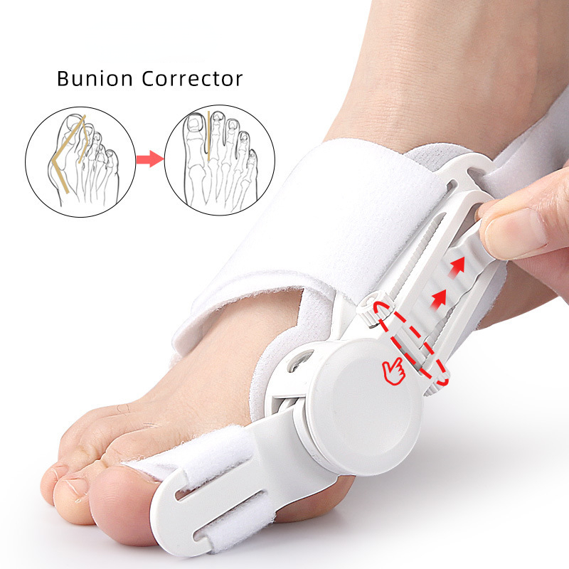 Hallux Valgus Corrector Ballenzehen für Zehen Corrector Fuß Finger Separator Zehenspreizer Fußpflege Bunion Corrector
