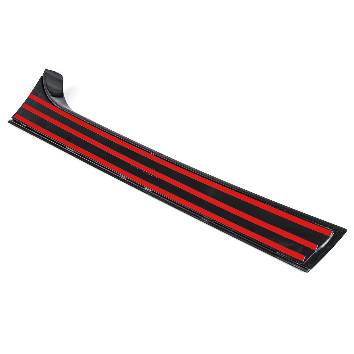 2Pcs Car Window Rear Spoiler Side Wing Splitter Trim for Tiguan MK2 + Gloss Black Exterior Parts Auto Replacement Parts