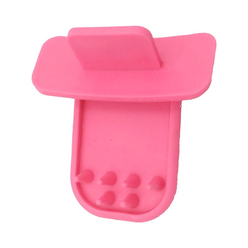 Pet Cat Massage Brush Tongue Shaped Silicone Soft Pet Hair Remover Brush Licking Cat Kitten Massage Brush Cat Grooming Tool