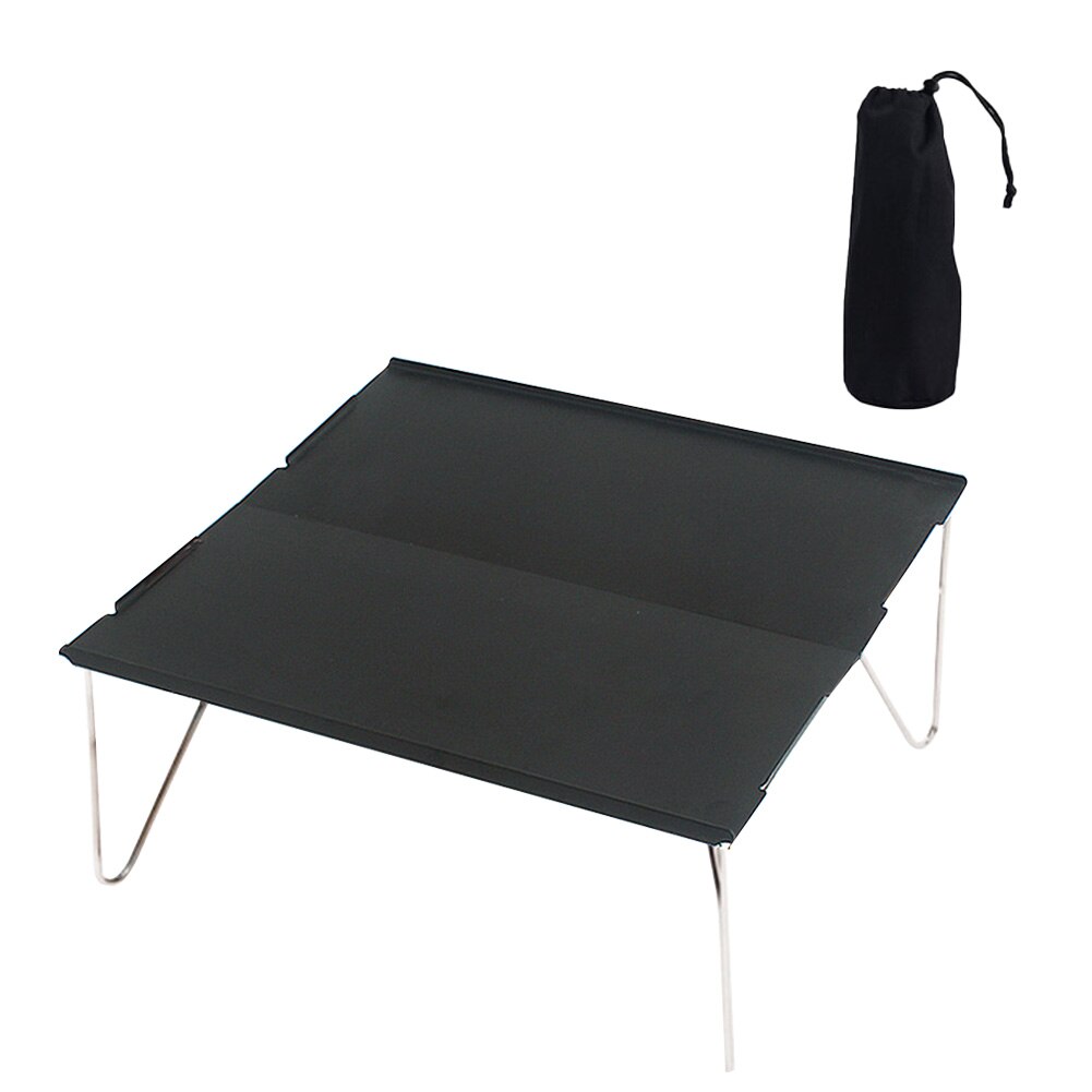 Mini Foldable Aluminium Alloy Table Desk Outdoor Garden Camping Hiking Picnic Tea Table Durable lightweight Desk