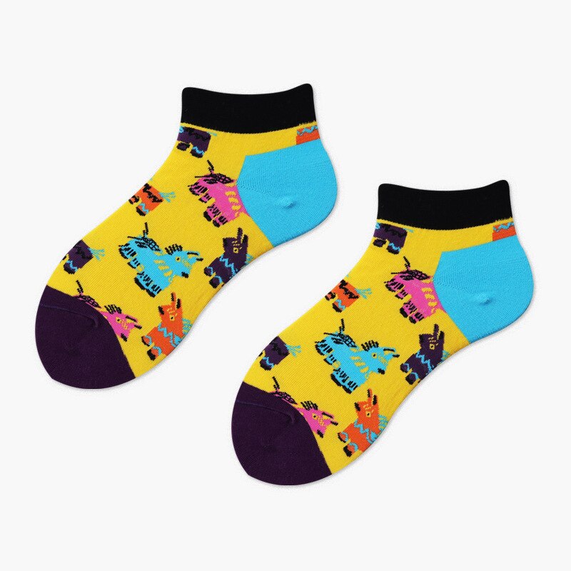 Charizard Avocado Invisible Summer Socks Short Low Cut No Show Socks Slipper Sneaker Socks Cotton Funny Secret Happy Boat Socks: 24