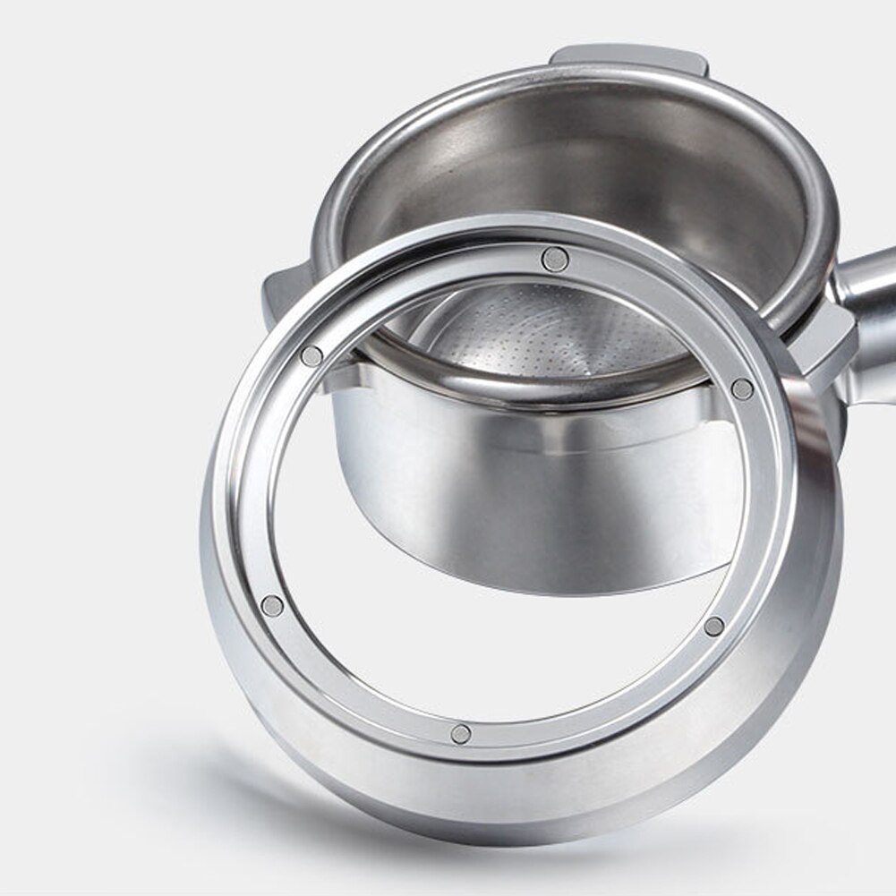Home Replacement Dispensing Funnel Magnetic Type Tools Brewing Coffee Powder Ring Bar Anti Flying Stainless Steel