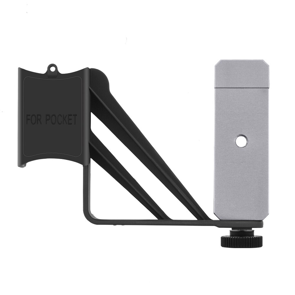 Trépied en métal pour Selfie, pour DJI Osmo Pocket/Pocket, 2 adaptateurs de support de téléphone, accessoires de caméra à cardan portable pliable