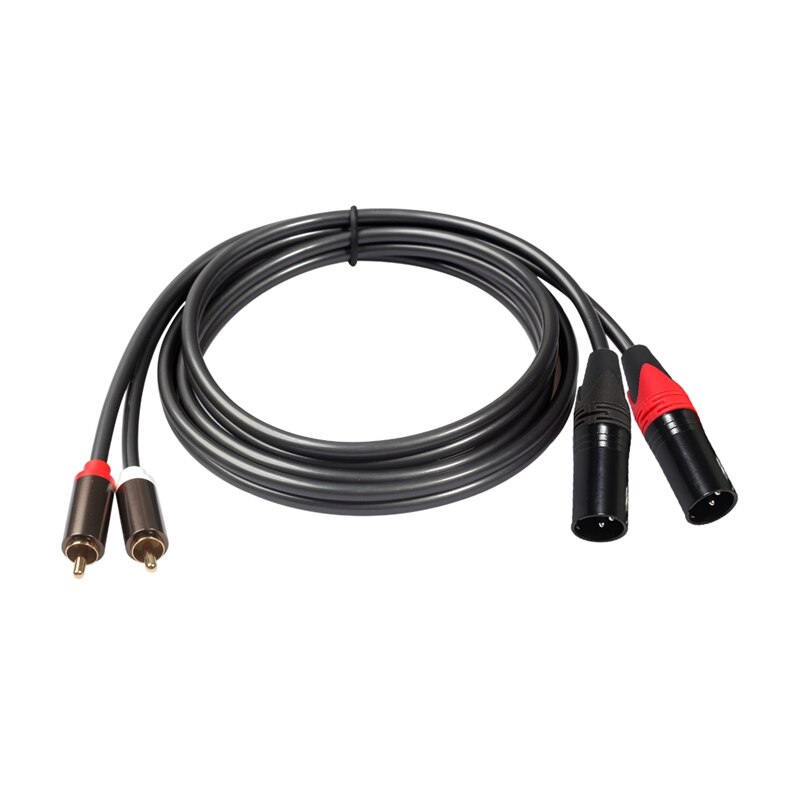 Cable Dual 5Ft RCA to XLR Audio Cable Stereo Audio Connection Cable Wire