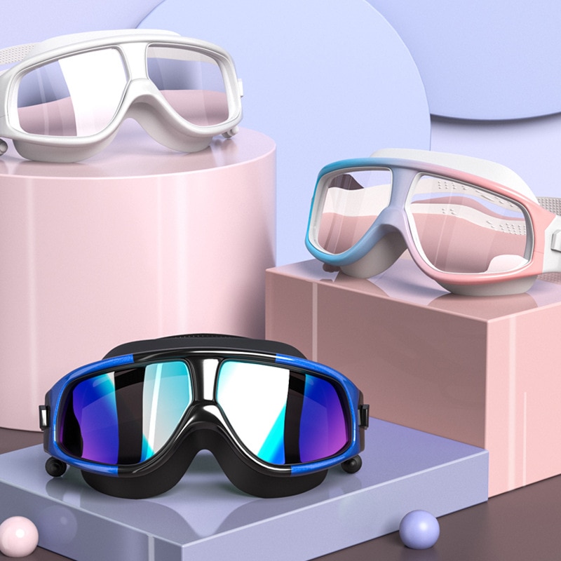 Zwemmen Bijziendheid Bril Professionele Zwemmen Bril Anti Fog Uv Bescherming Geen Lekkende Voor Volwassen Mannen Vrouwen Bijziendheid Bril Set