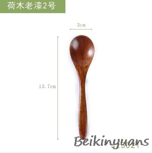 Bébé fait main cuillère en bois naturel en bois aromatisé lait enfant alimentation bébé produits: SZ3021