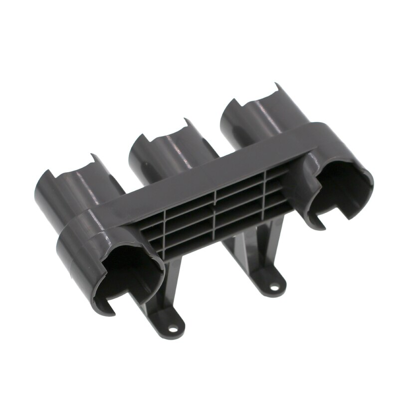 Colgador de cargador Base para Dyson V7, V8, V10, V11, aspiradora inalámbrica, lavable, ahorra espacio, plástico Gris
