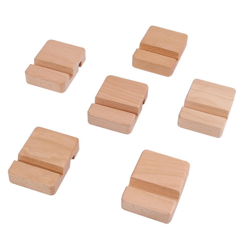 Wooden/Metal Mobile Phone Stand Universal Phone Holder Stands For IPhone Samsung Pad Tablet Stand Desk Phone Rack