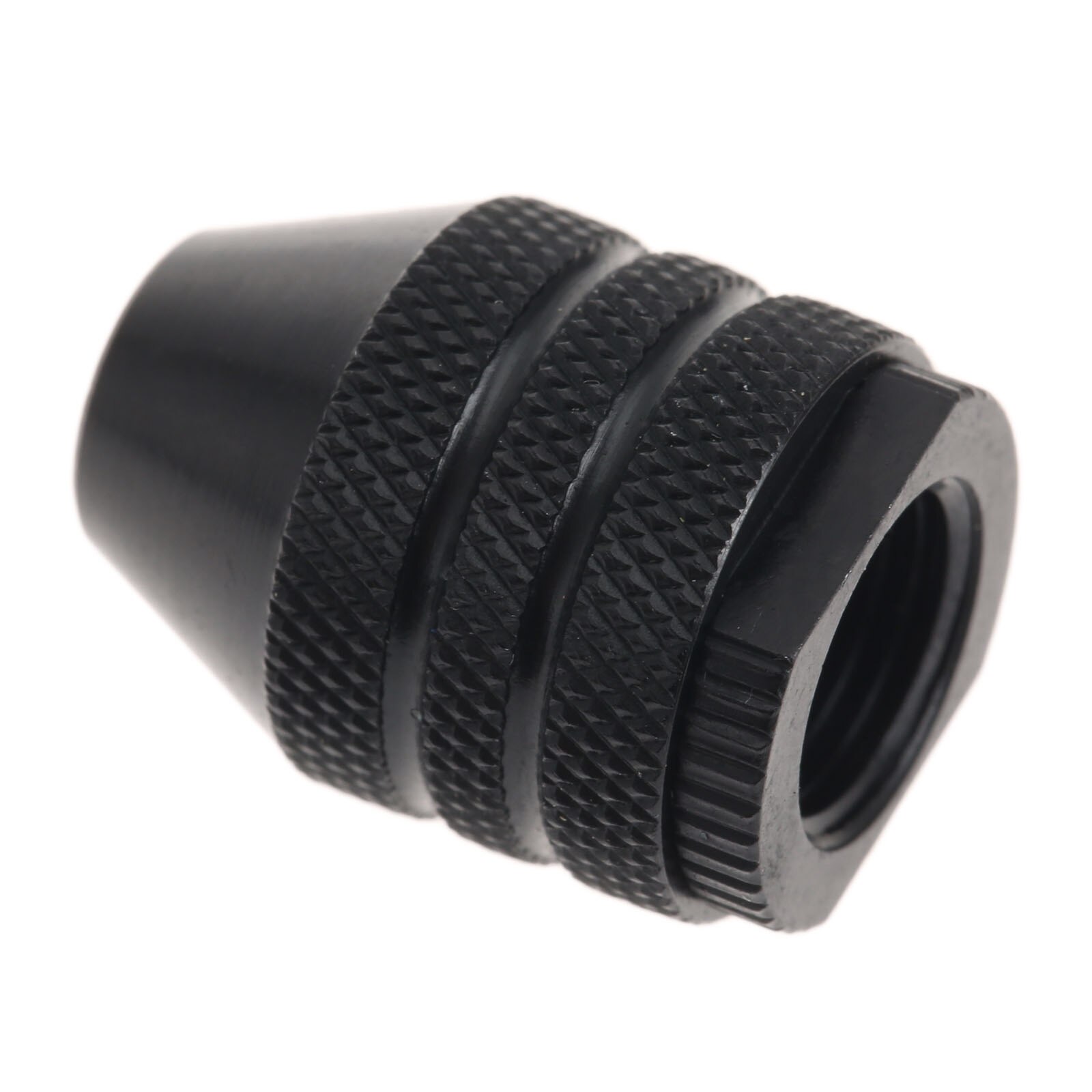 M8 * 0.75 queue courte changement rapide Multi mandrin sans clé pour Dremel outils rotatifs 0.3-3.2mm foret mandrins adaptateur convertisseur