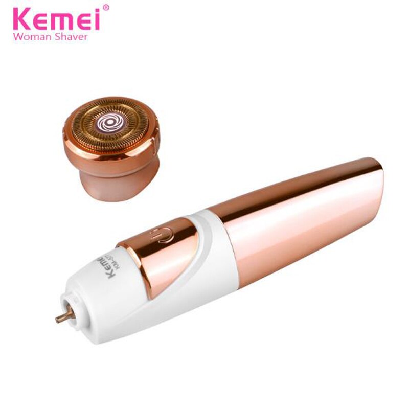 Kemei – mini épilateur électrique portable pour femmes, KM-577, pour le corps, sans douleur, avec batterie