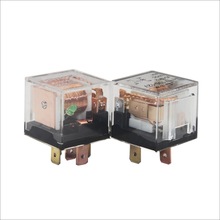80A transparent double contact automotive relay automotive relay high power waterproof safety and practical application for most