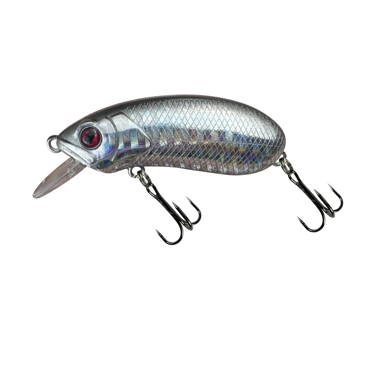 1 Uds Crankbait 60mm 9g Señuelos de pesca de hundimiento lento cebo de manivela pequeña Mini fregadero Minnow duro Artificial lubina trucha perca Lucio pescado