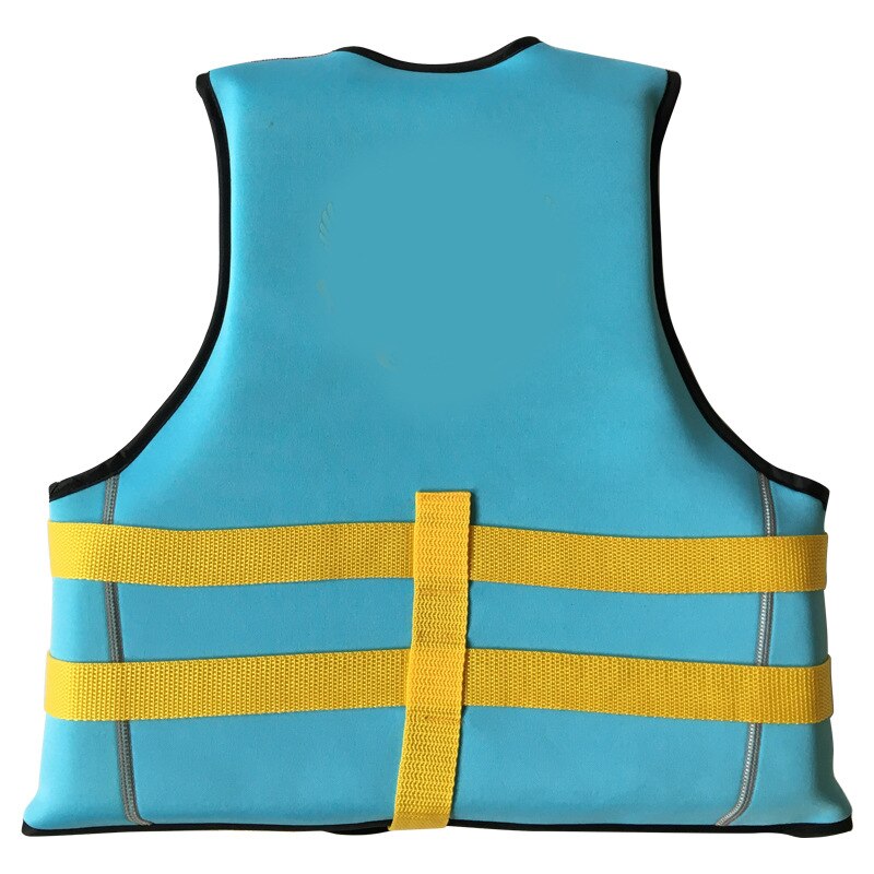 Zwemvest Volwassen Drijfvermogen Vissen Kinderen Professionele Boot Vest Snorkelen In Zee Zwemmen Apparatuur: Sky Blue