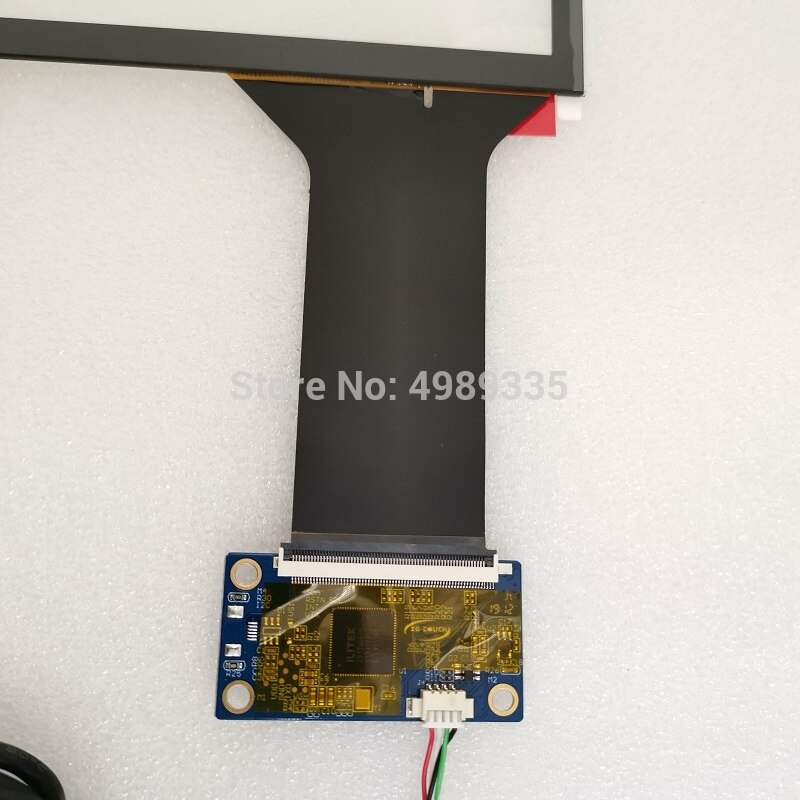 7 inch capacitive touch screen 10 points Android WIN7 8 10 linux system for plug and play tempered glass surface G+G16:9