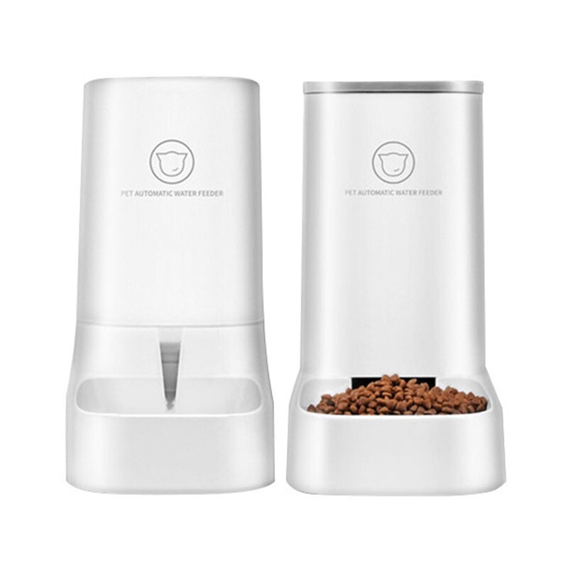 Kattenvoer Dispenser Huisdier Automatische Water Feeder 3.8L Drinkfontein Voor Katten Kleine Hond Voeden Bowl Water Voedsel Feeder Dispenser