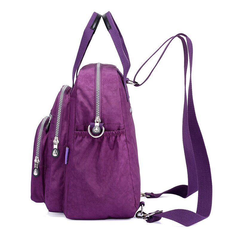 Mochila impermeável para mulheres, Mochila Laptop Lazer, Mochilas escolares multifuncionais, Nova moda
