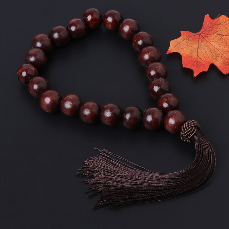 Tre buddha 21 perler bil interiør bakspeil hengende anheng dekor ornament