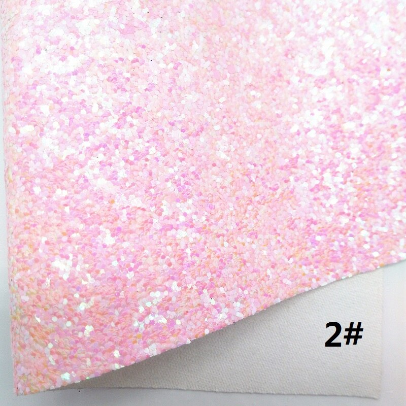 Pink klumpet glitter lærred ark , 8 " x11 " glitter ark, prikker kunstlæder ark til hår bue & øreringe stof  xm070: 2