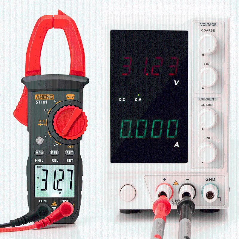 Digital Clamp Meter Current 4000 Counts Multimeter Ammeter Voltage Tester Amp Hz Capacitance NCV Ohm Tester