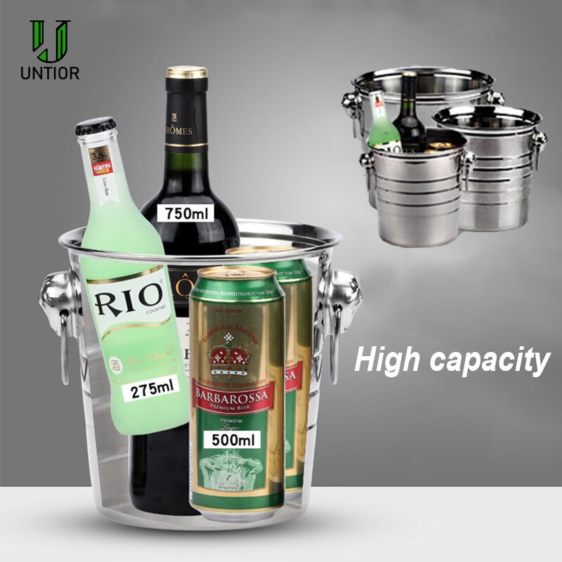 Bar Professional IJsemmer 20 cm 4 liter kunststof wit | Makro Nederland