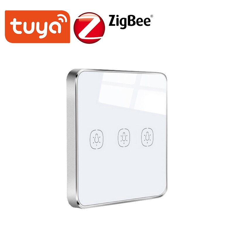 Tuya ZigBee Batterie Schalter, Szene Tafel Schalter Eine Geschmack Automatisierung Arbeits mit TuYa ZigBee Hub, eine-klicken verknüpfung
