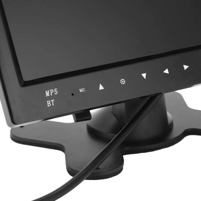 Rear View Monitor Reversing Display Night Vision AV 2 Way for Cars Suvs Trucks RVs Minibuses