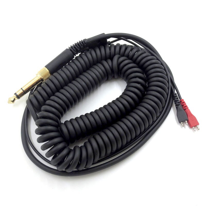 Suitable for Sennheiser HD25 HD560 HD540 HD480 HD430 HD420 HD250 cable headset 6-meter spring retractable replacement cable