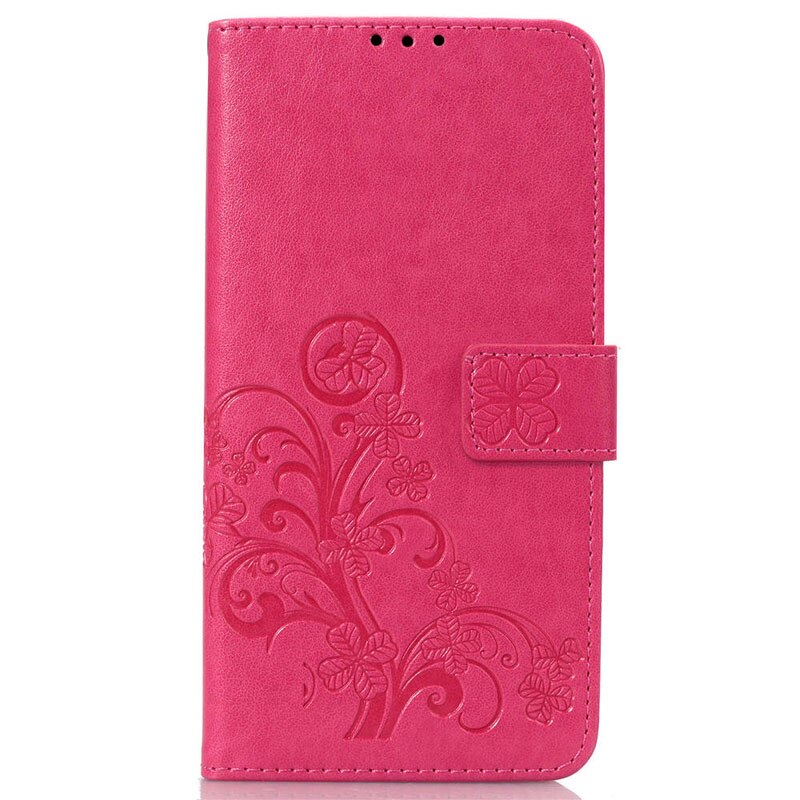 Etui z klapką dla Xiaomi Mi Max 2 3 krotnie Colver przypadku dla Xiaomi Xiaomi Mi Max2 Max3 przypadki magnetyczne miejsca na karty okładka książki Coque: For Mi Max 2 / Hot Pink