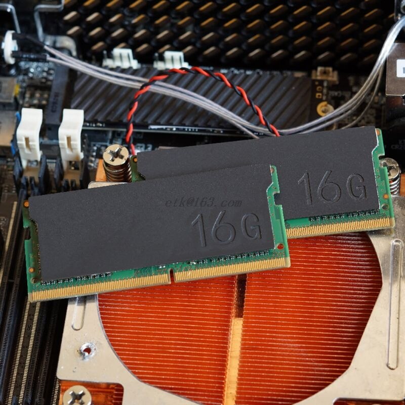 Reines Kupfer Überzogene Graphene Notizbuch Spielen Laptop Speicher Kühlkörper Kühl Weste Kühler RAM Speicher Kühler