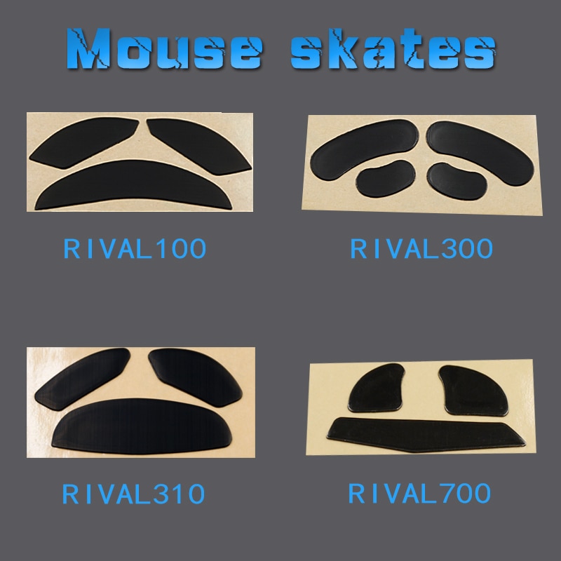 Mysz do Steelseries Rival 3 700 710 600 650 500 310 300 300S 110 100 106 95 ratowników optyczny 0.6MM do gier zastąpić stóp