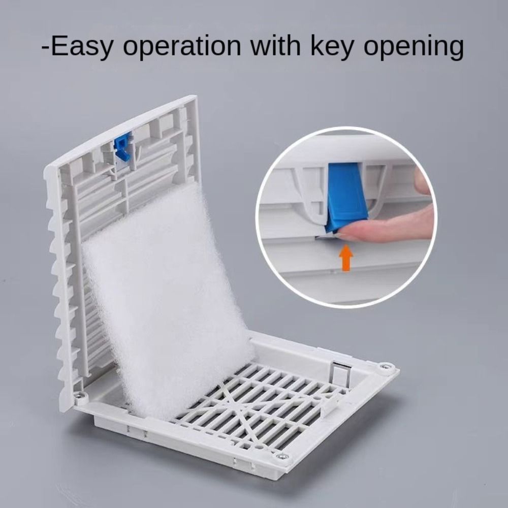 system wentylacji powietrza ABS Szafka Wentylacja Filtr Biały Bez Wentylatora Wentylator Filtr Pyłoszczelna Kratka